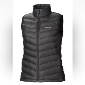 Marmot Black Jena Down Vest 800 Fill
